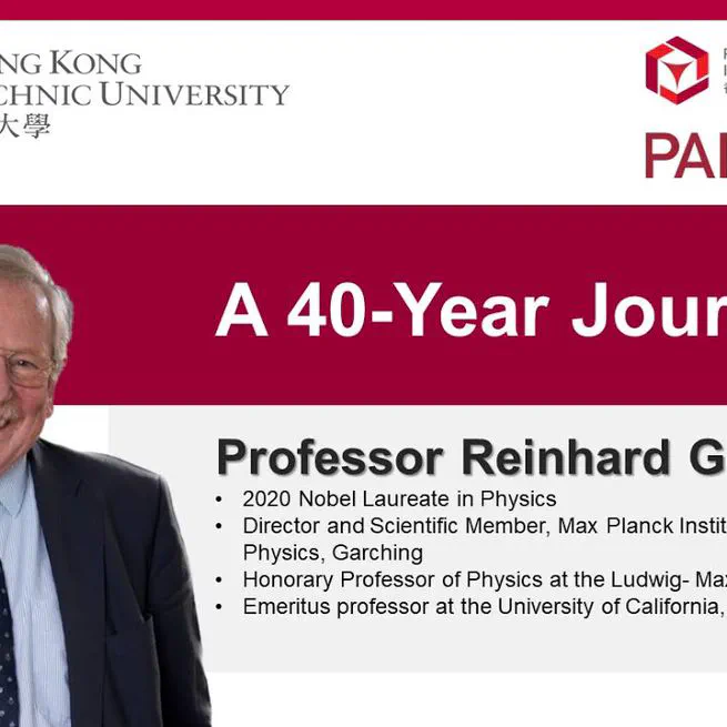🌌 Honored to attend a lecture delivered the Nobel Laureate of Physics in 2020