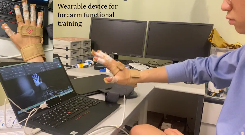 Robotic-guided Self-help Telerehabilitation in Metaverse for Stroke Patients